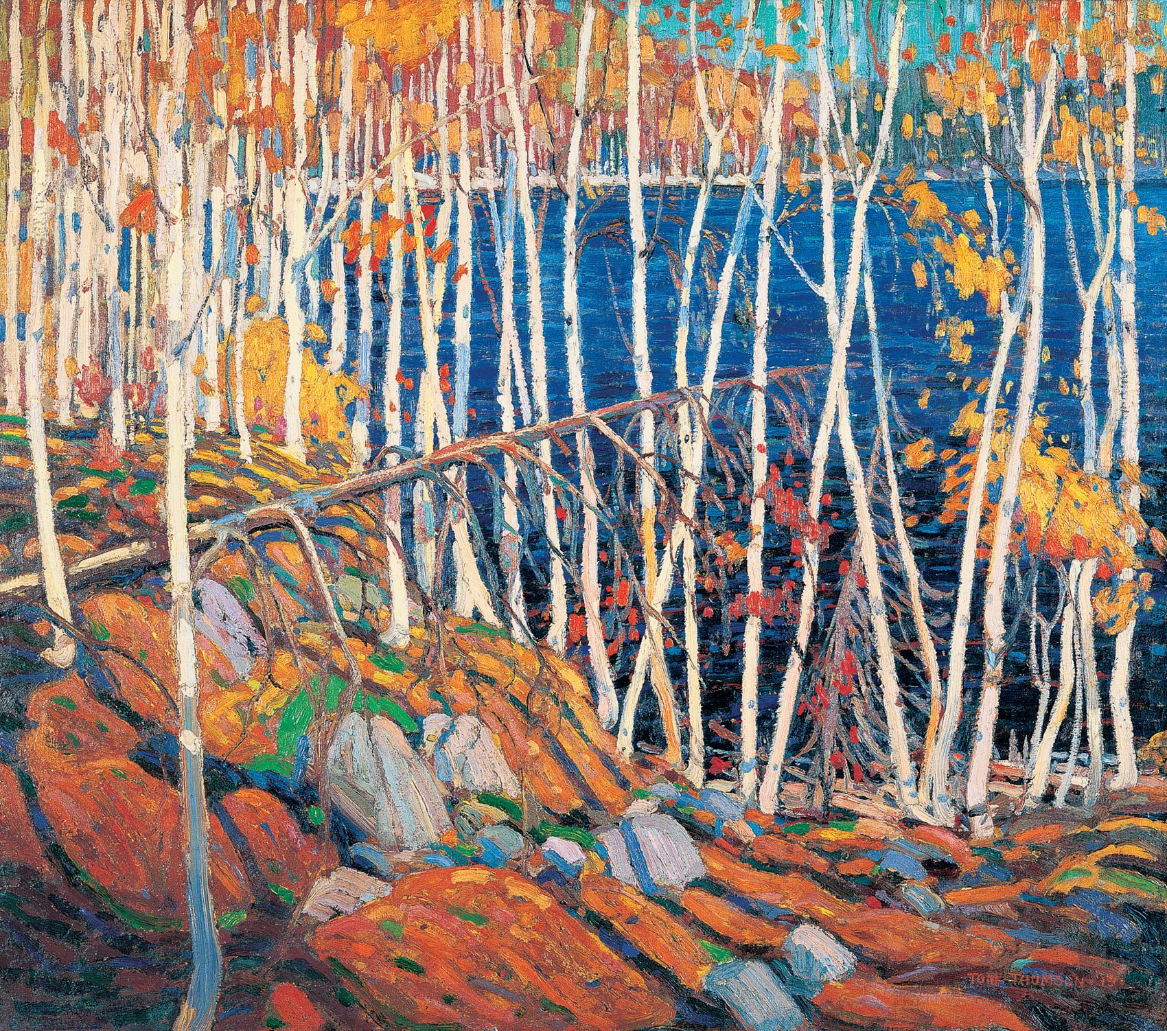 Painting - In the Northland by Tom Thomson (1915)