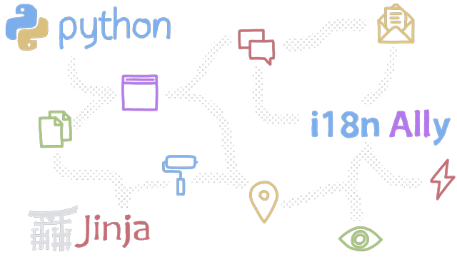 Python i18n - Localizing Transactional Email Templates - Post illustration